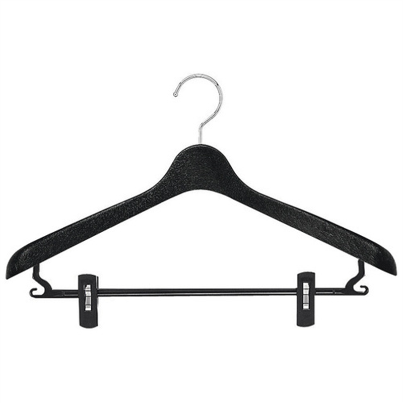 スマイル 業務用スーツハンガー クリップ付 1個（ご注文単位1個）【直送品】