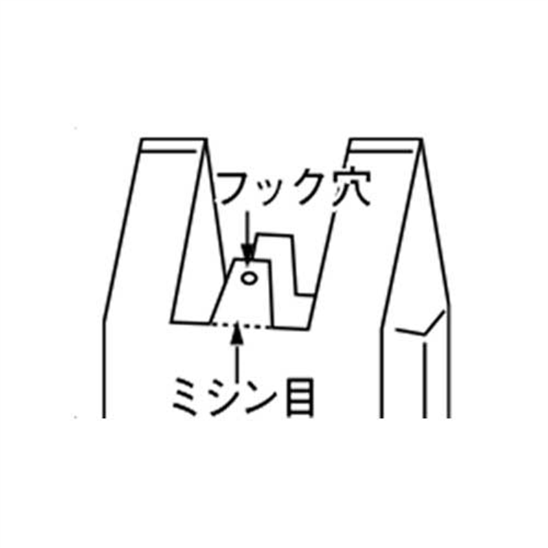 クラフトマン レジ袋 乳白 箱入 12号 400枚 CF-B12 1個(ご注文単位1個)【直送品】
