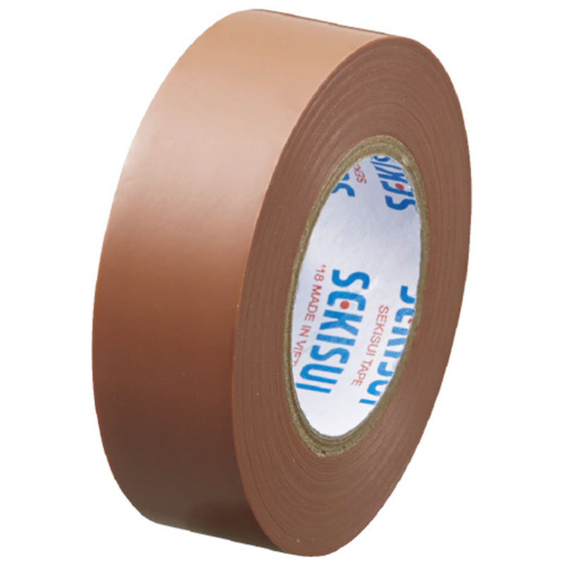 セキスイ エスロンテープ #360 19mm×10m 茶 V360B1N 1個（ご注文単位1個）【直送品】