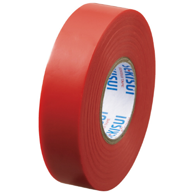 セキスイ エスロンテープ #360 19mm×20m 赤 V360R2N 1個（ご注文単位1個）【直送品】