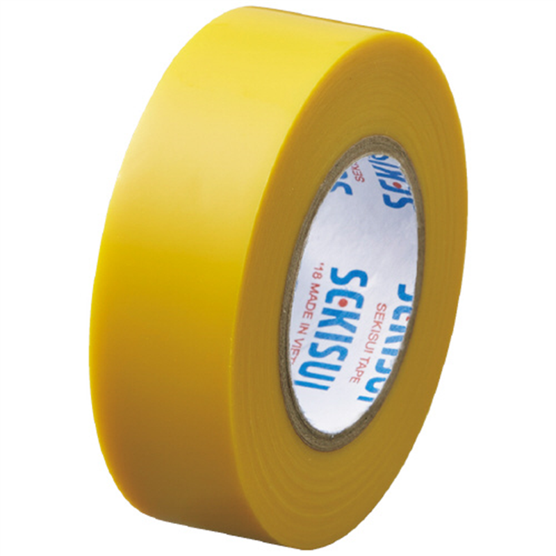 セキスイ エスロンテープ #360 19mm×10m 黄 V360Y1N 1個（ご注文単位1個）【直送品】