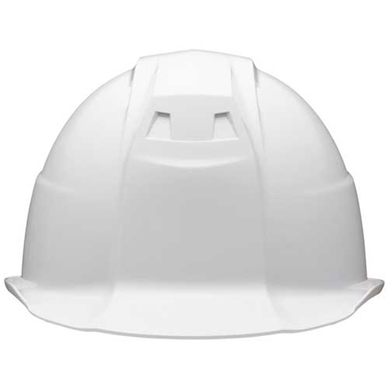 加賀産業 ヘルメット つば付 アメリカン型 ホワイト 1個(ご注文単位1個)【直送品】