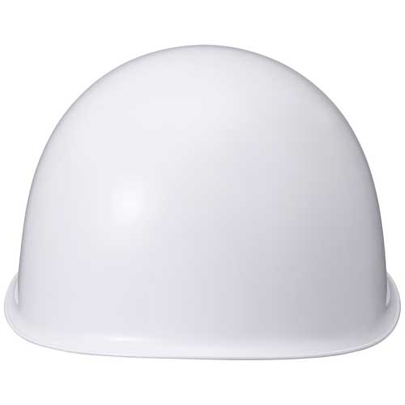 加賀産業 ヘルメット つばなし ホワイト 1個（ご注文単位1個）【直送品】