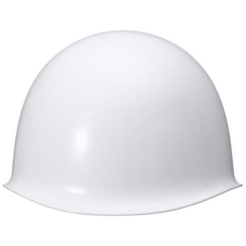 加賀産業 ヘルメット つばなし ホワイト 1個（ご注文単位1個）【直送品】