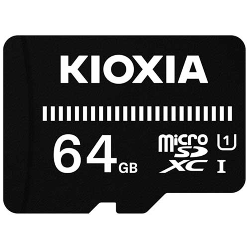 KIOXIA microSDベーシックモデル64GB KCA-MC064GS 1個（ご注文単位1個）【直送品】