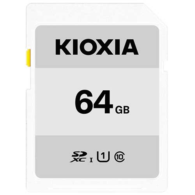KIOXIA SDベーシックモデル64GB KCA-SD064GS 1個（ご注文単位1個）【直送品】