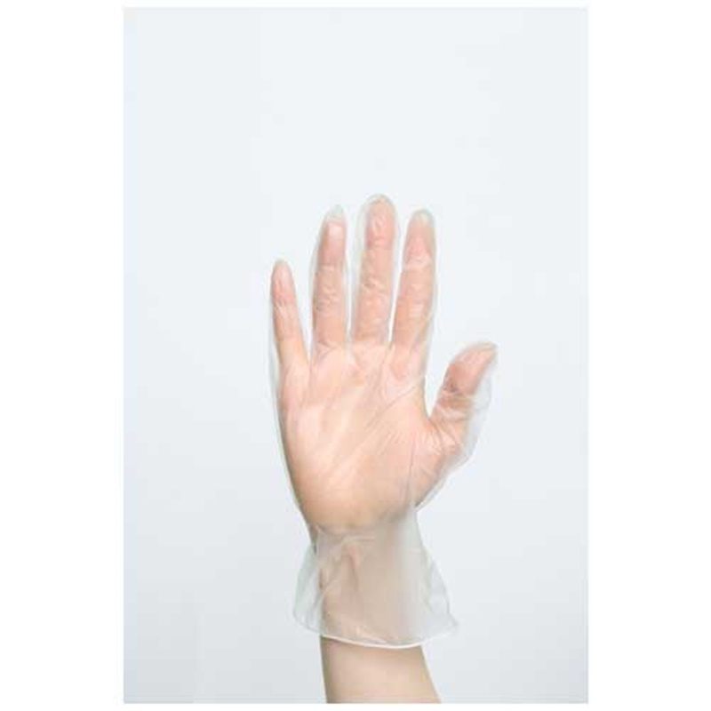 CGM NEWプラスチック手袋M100枚 1個(ご注文単位1個)【直送品】