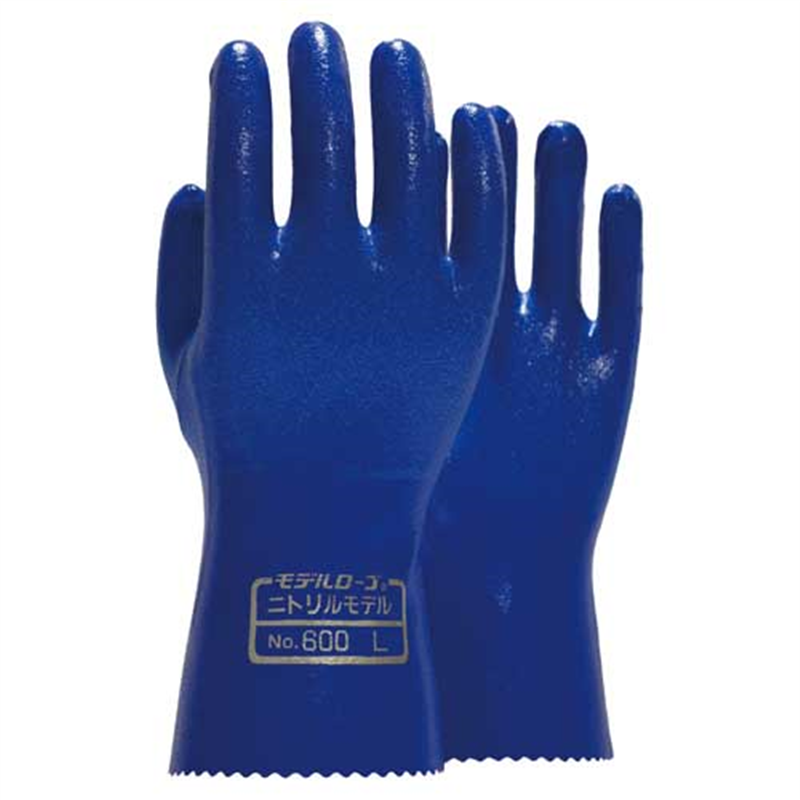 エステー ニトリルモデル手袋 No.600 L 1個(ご注文単位1個)【直送品】