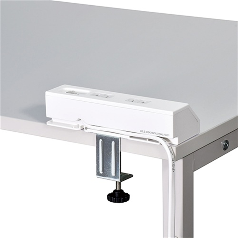 朝日電器 集中SW付デスクUSBタップWLS-DS4232SUA(W) 1個(ご注文単位1個)【直送品】