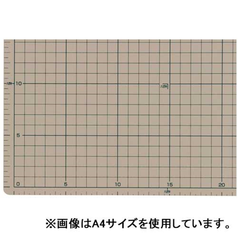 オルファ カッターマット 159B A2 グレー/茶 1個(ご注文単位1個)【直送品】