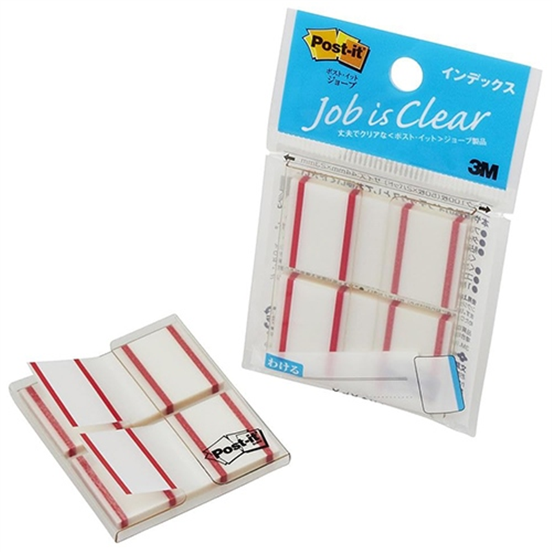 スリーエム ジャパン Post-itフィルムインデックス 682-1-RE 赤 1個(ご注文単位1個)【直送品】