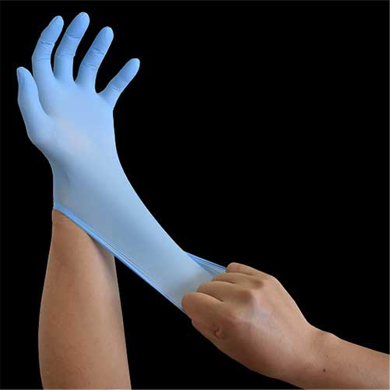 ショーワグローブ 882 ニトリスト・タッチ 100枚 LL/ブルー 1個（ご注文単位1個）【直送品】