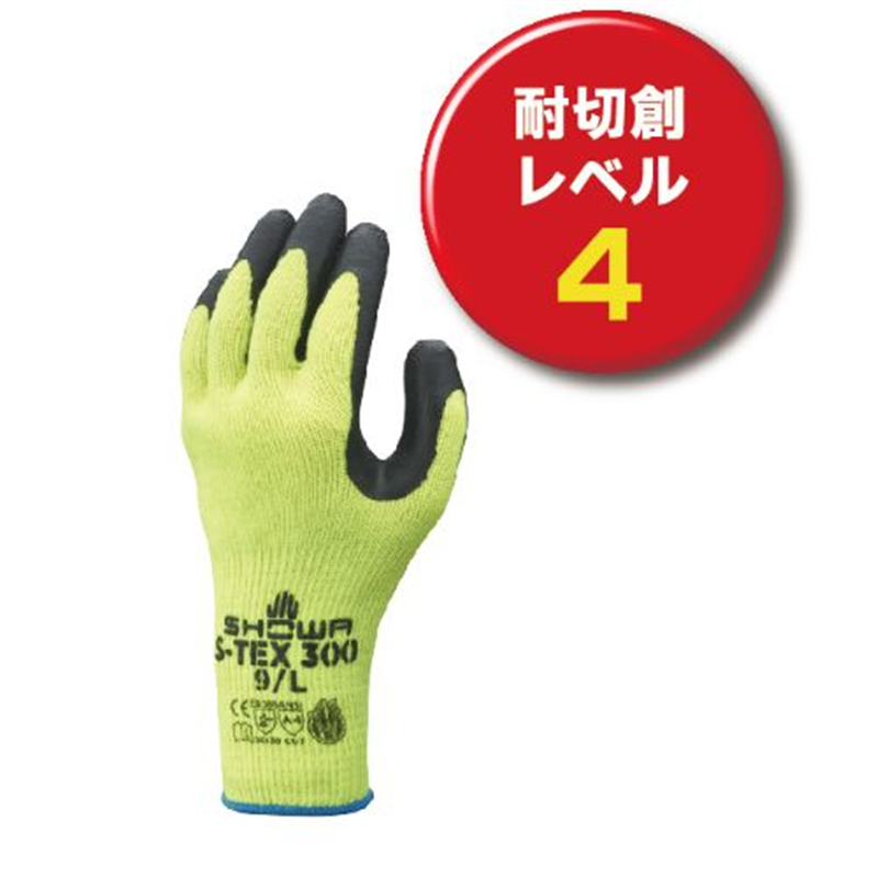 ショーワグローブ 耐切創手袋 S-TEX 300 L 1個(ご注文単位1個)【直送品】