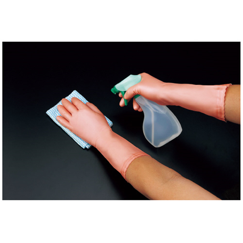 ショーワグローブ さらっとタッチセミロングM パールオレンジ 1個(ご注文単位1個)【直送品】