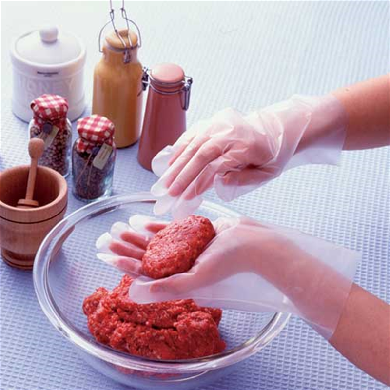 ショーワグローブ ナイスハンド使いきりポリエチレン M 100枚 1個(ご注文単位1個)【直送品】