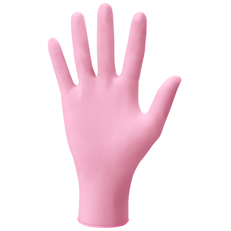 ショーワグローブ ニトリスト・ピンク No.8850 S 100枚入 1個（ご注文単位1個）【直送品】