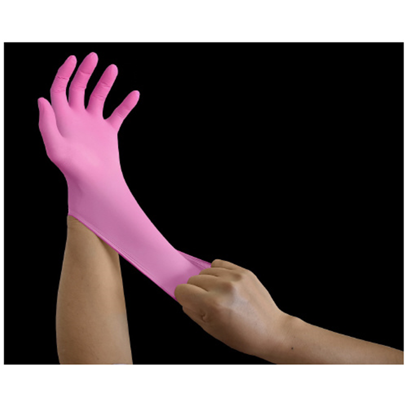 ショーワグローブ ニトリスト・ピンク No.8850 S 100枚入 1個（ご注文単位1個）【直送品】