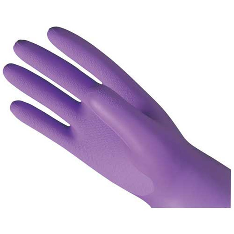 ショーワグローブ 塩化ビニール製化学防護手袋 Mバイオレット 1個（ご注文単位1個）【直送品】