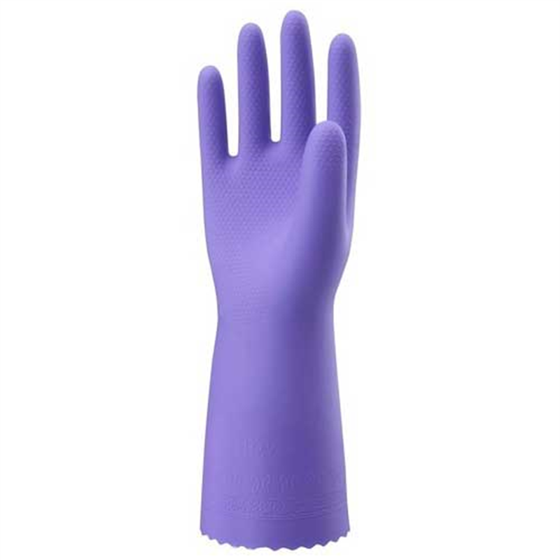 ショーワグローブ 塩化ビニール製化学防護手袋XLバイオレット 1個（ご注文単位1個）【直送品】