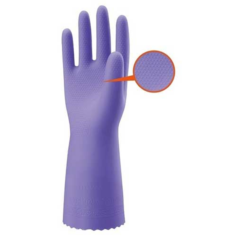 ショーワグローブ 塩化ビニール製化学防護手袋XLバイオレット 1個（ご注文単位1個）【直送品】