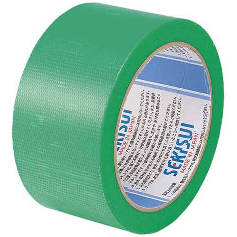セキスイ マスクライトテープ 50mmx25m 緑 N730X04 1個（ご注文単位1個）【直送品】