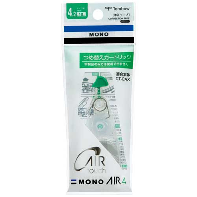 トンボ鉛筆 修正テープCT モノエアー4.2mm CT-CAR4 1個(ご注文単位1個)【直送品】