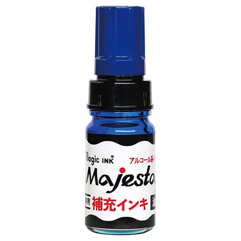 寺西化学工業 マジェスター補充液10mL 青 MHJA-10ML-T3 1個(ご注文単位1個)【直送品】