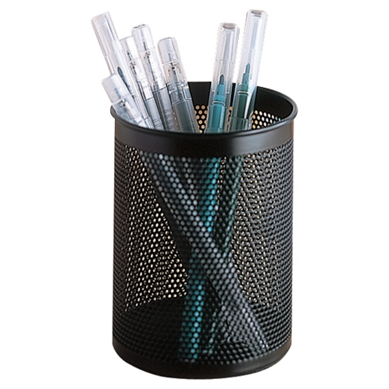 ナカバヤシ ペンスタンド PS-M1BK 丸型 黒 1個(ご注文単位1個)【直送品】