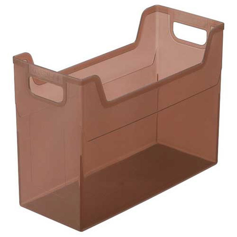 ナカバヤシ ボックスFキャパティ FB-E4-CSN クリアBR 1個（ご注文単位1個）【直送品】