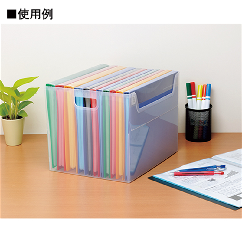 ナカバヤシ ボックスFキャパティ FB-E5-CRN クリア 1個（ご注文単位1個）【直送品】