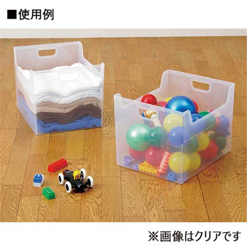 ナカバヤシ ボックスFキャパティ FB-E5-CSN クリアBR 1個（ご注文単位1個）【直送品】