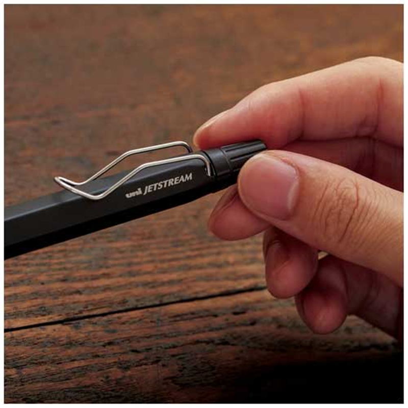 三菱鉛筆 ジェットストリームエッジ3色 ブラック 1個(ご注文単位1個)【直送品】