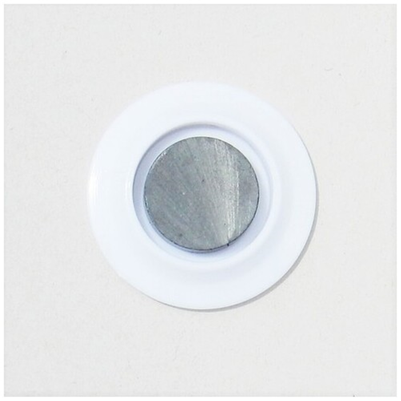 ミツヤ カラーマグネット MR-40 白 40mm 10個/箱(ご注文単位1箱)【直送品】