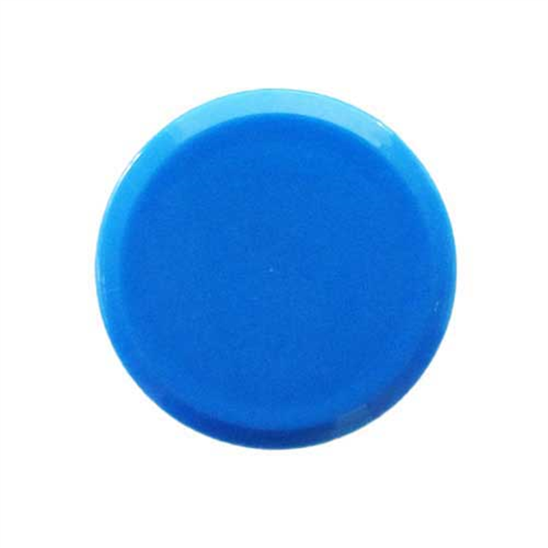 ミツヤ カラーマグネット MR-40 青 40mm 10個/箱(ご注文単位1箱)【直送品】