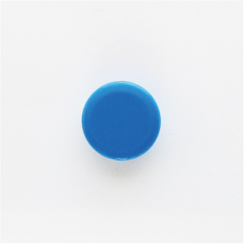 ミツヤ カラーマグネット MR-20 青 20mm 10個/箱（ご注文単位1箱）【直送品】