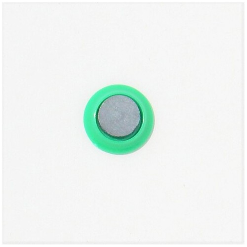 ミツヤ カラーマグネット MR-20 緑 20mm 10個/箱(ご注文単位1箱)【直送品】