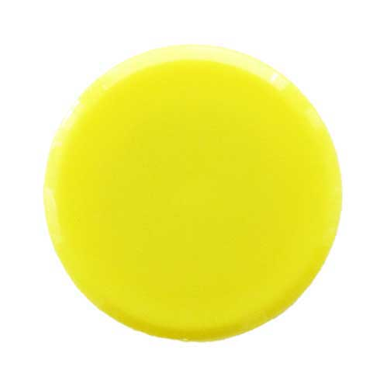 ミツヤ カラーマグネット MR-50 黄 50mm 10個/箱（ご注文単位1箱）【直送品】