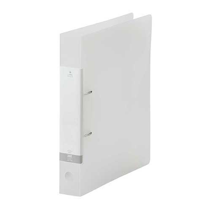 LIHITLAB DリングファイルG2230-1 A4S 46mmクリヤー 1個（ご注文単位1個）【直送品】