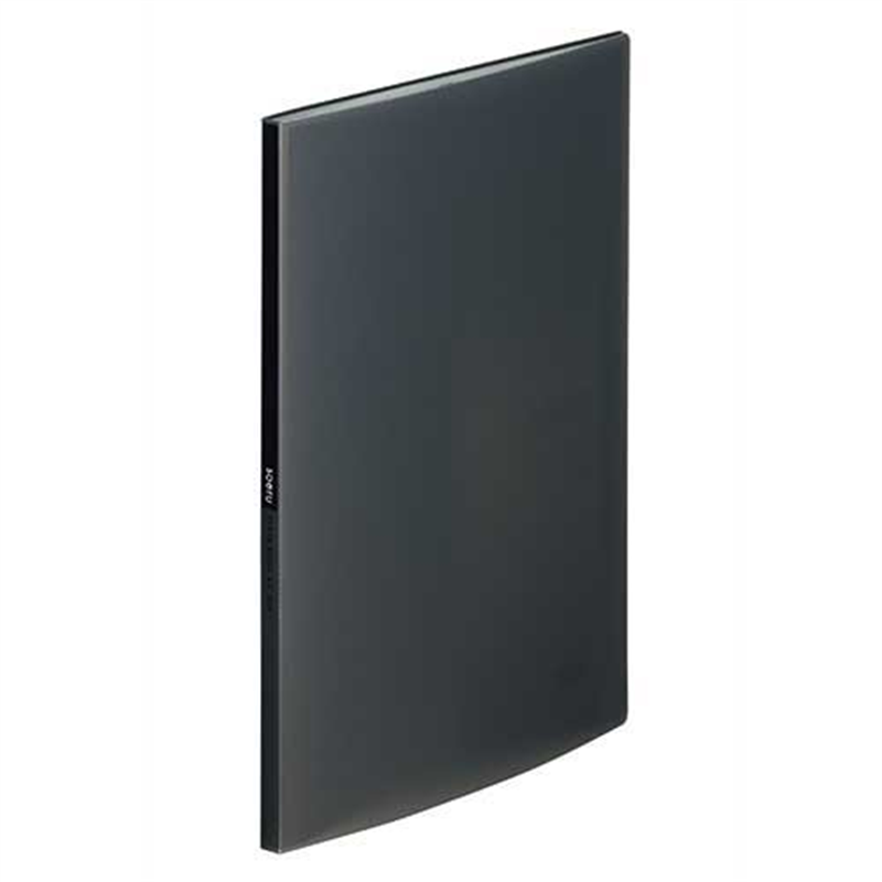 LIHITLAB クリヤーブック20P N-8101-24 黒 1個（ご注文単位1個）【直送品】