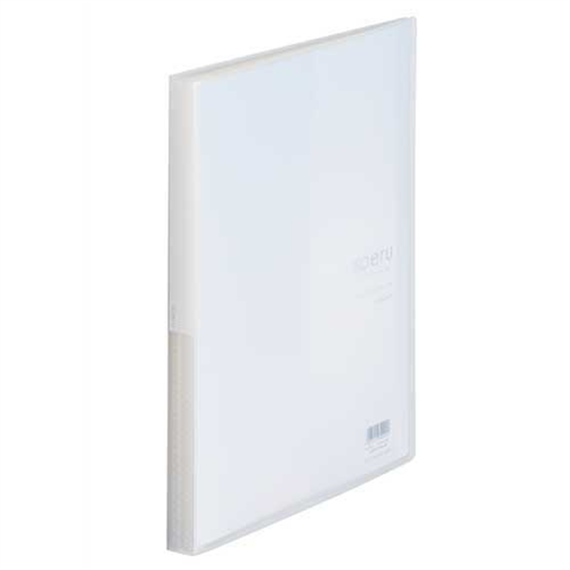 LIHITLAB クリヤーブック40P N-8102-1 透明 1個（ご注文単位1個）【直送品】