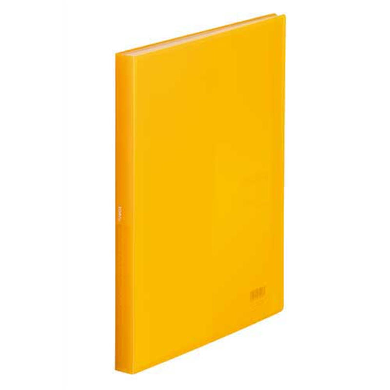 LIHITLAB クリヤーブック40P N-8102-4 橙 1個（ご注文単位1個）【直送品】