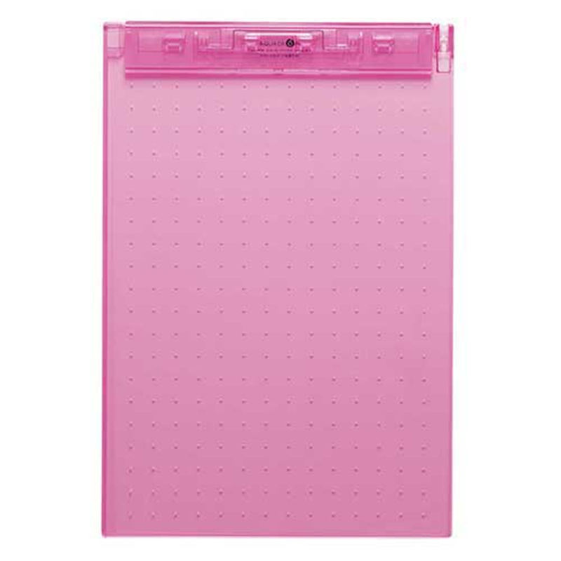 LIHITLAB 超薄型クリップボードA4E赤 A-5067-3 1個(ご注文単位1個)【直送品】