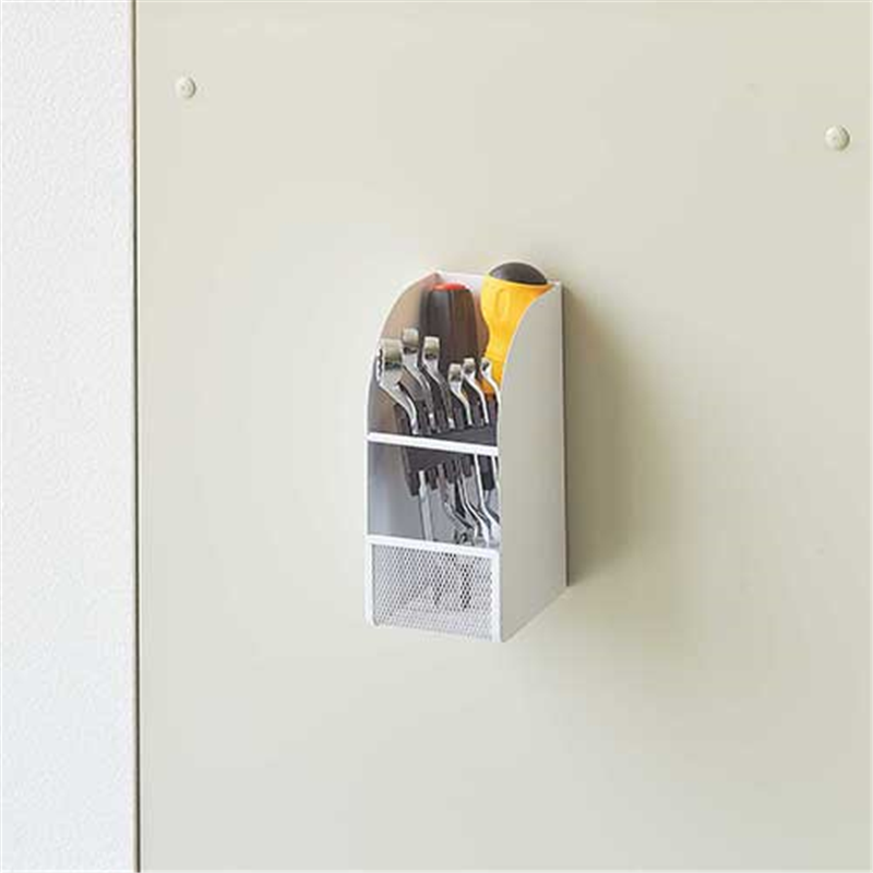 LIHITLAB マグネットラックS A-7450-0 白 1個(ご注文単位1個)【直送品】