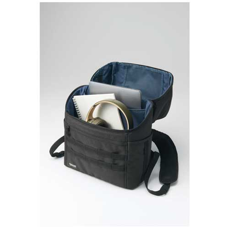 LIHITLAB スタンドバックパック黒16L A-3209-24 1個（ご注文単位1個）【直送品】