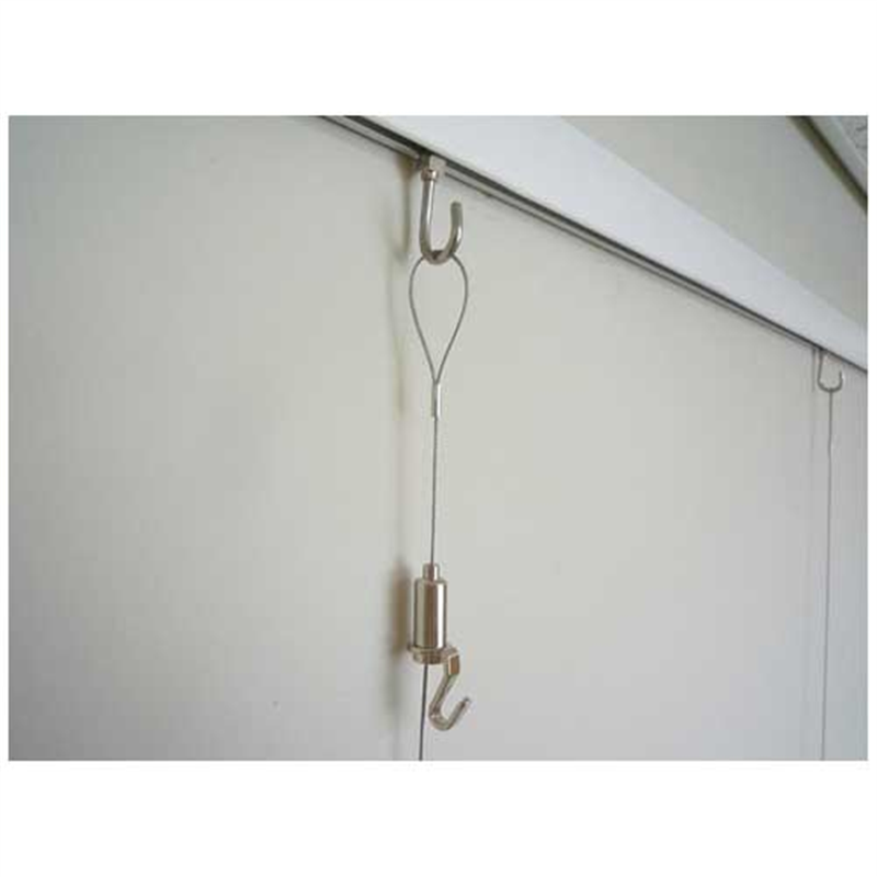 大仙 ミニワイヤ自在吊シルバー100cm N050-40852 1個（ご注文単位1個）【直送品】