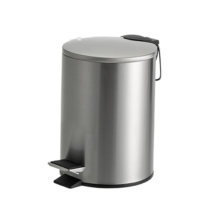 テラモト ペダルボックス(静音タイプ)ステン 3L 1個(ご注文単位1個)【直送品】