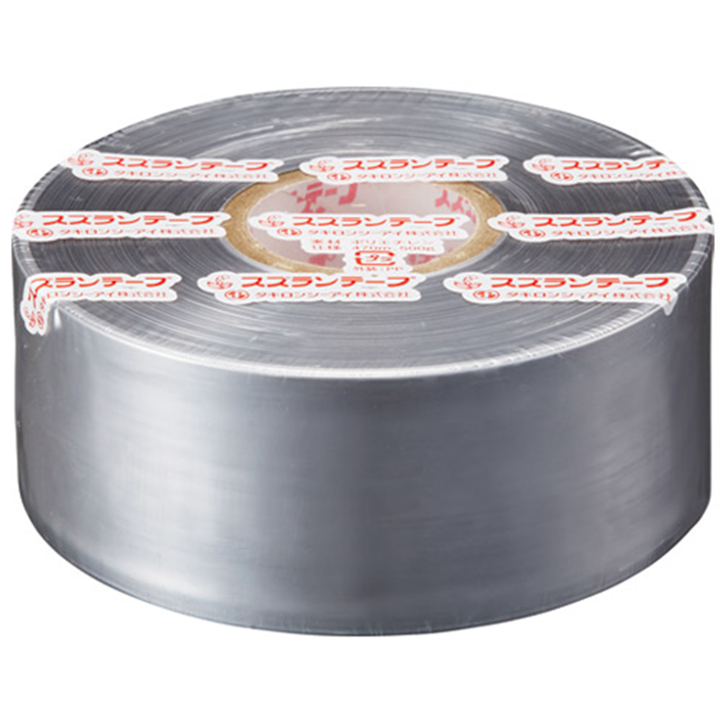 タキロンシーアイ スズランテープ 24203102 470m 銀 1個(ご注文単位1個)【直送品】
