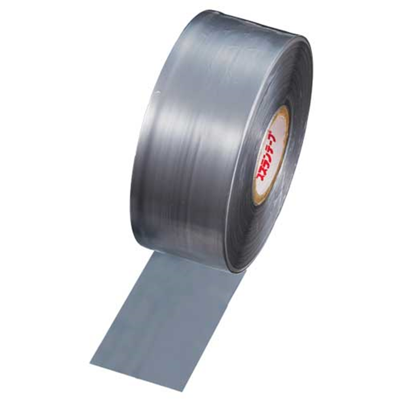 タキロンシーアイ スズランテープ 24203102 470m 銀 1個(ご注文単位1個)【直送品】