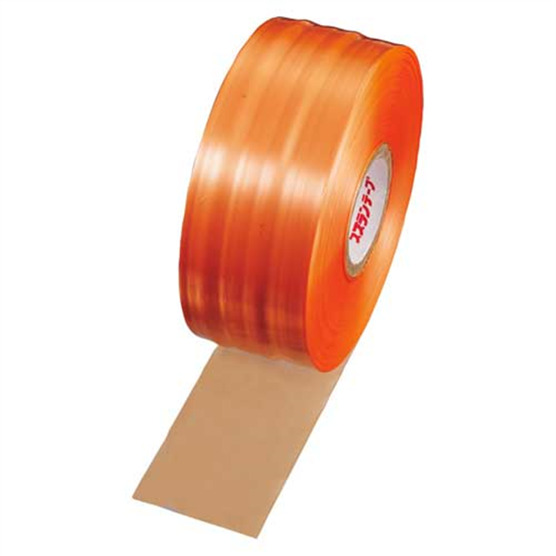 タキロンシーアイ スズランテープ 24203106 470m 橙 1個(ご注文単位1個)【直送品】