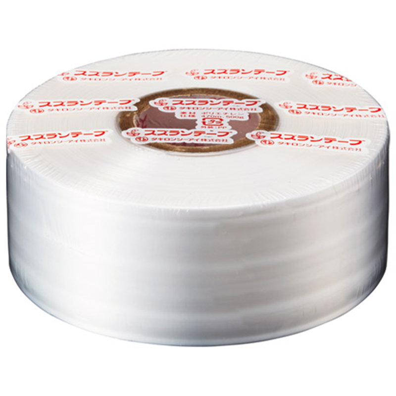 タキロンシーアイ スズランテープ 24201010 470m 白 1個(ご注文単位1個)【直送品】